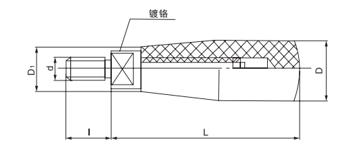 轉動手柄HY-8310結構圖