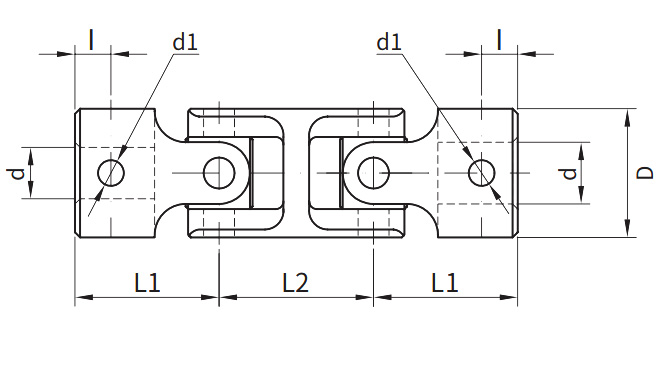 三節(jié)萬(wàn)向聯(lián)軸節(jié)HY8330.1-1